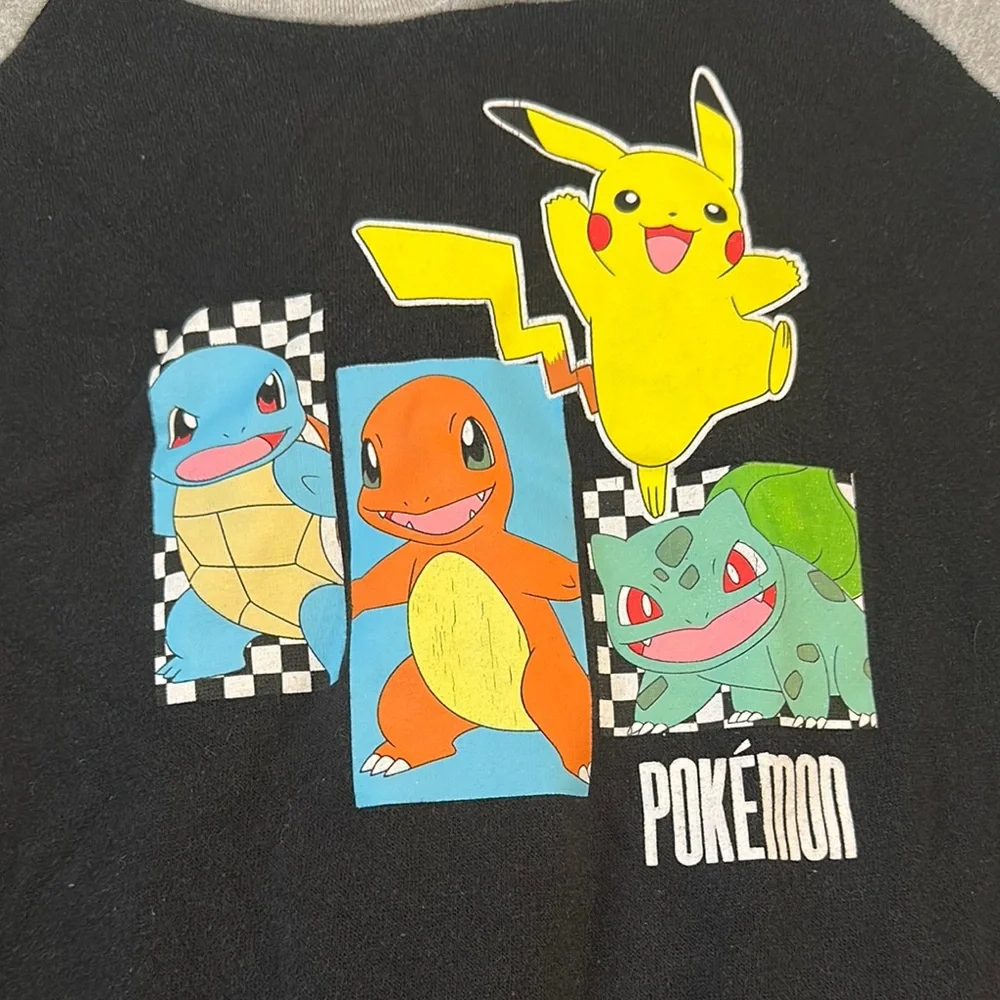 Pokemon Black and Gray Pikachu Sweatshirt - Picture 4 of 7